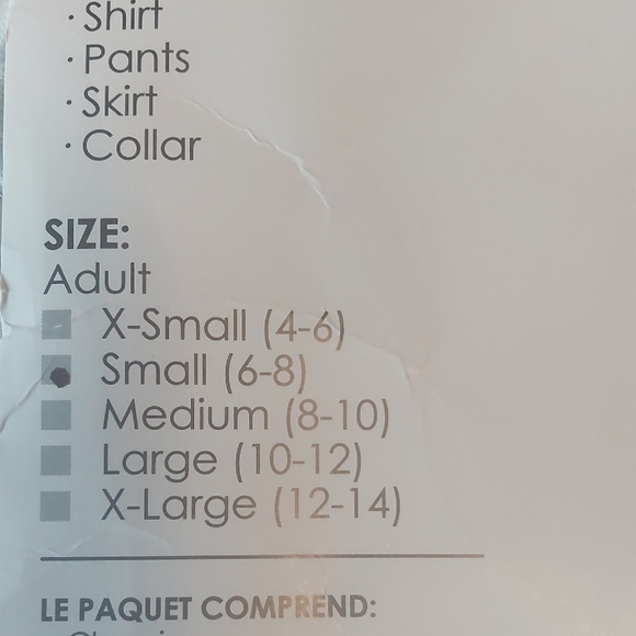 California Costumes Red and White Sadistic Clown Outfit - Picture 3 of 11